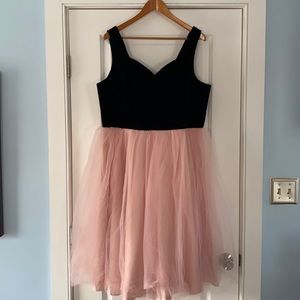 ModCloth tulle dress with tags and minor damage to tulle
